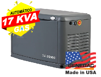 Generador eléctrico a gas 17 Kva